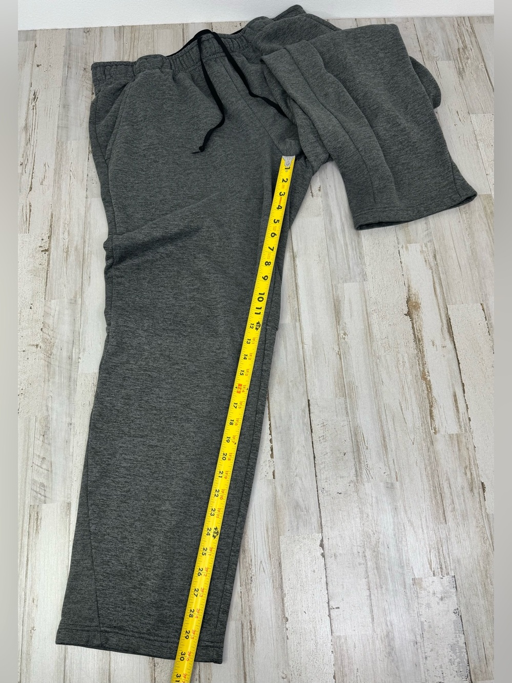 Nike Men's Gray Sweatpants Size XL Elastic Waist Activewear - Picture 7 of 10